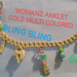 HAND MADE CHARM ANKLET AND BRACLETZ